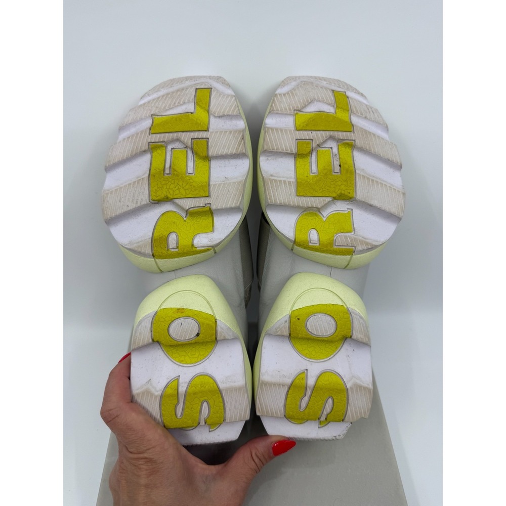 Sorel Womens Tan Kinetic Impact Mesh Chunky Athletic Shoes Size 8 Sporty Comfort - Picture 9 of 10